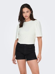 JDY JDY White Crochet Look Top - Bild 3 von 6