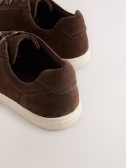 Brown Suede Smart Trainers - Image 5 of 5