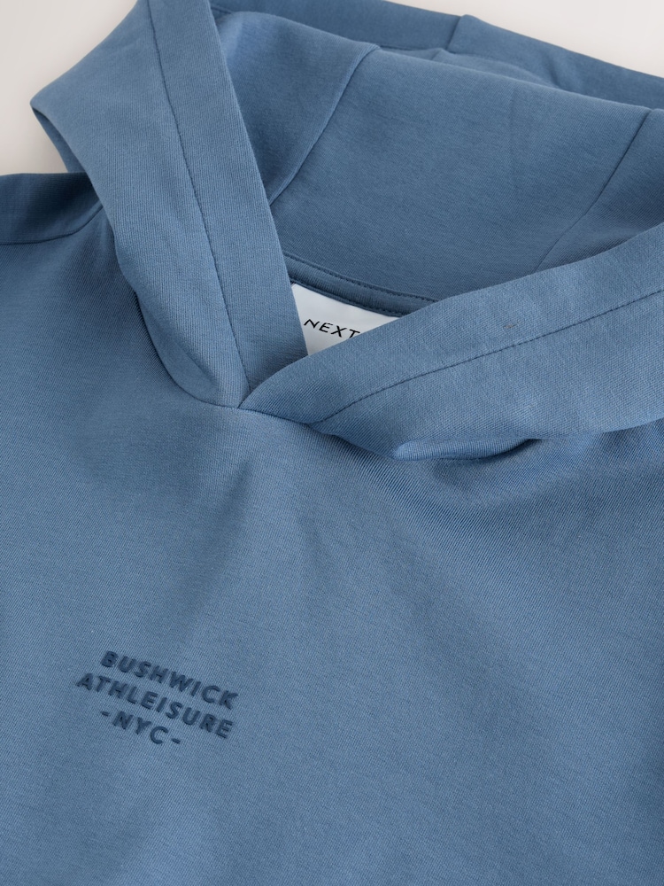Steel Blue - Scuba-Schlupfhoodie - Bild 3 von 3 Steel Blue - Scuba-Schlupfhoodie - Bild 3 von 3