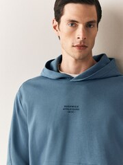 Bleu acier - Scuba Overhead Sweat-shirt à capuche - Image 5 de 8