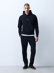 Black Scuba Overhead Hoodie - Image 2 of 5