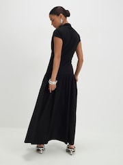 River Island Petite Cap Sleeve Hybrid Drape Maxi Dress - Изображение 2 3