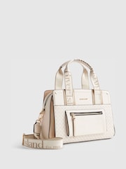River Island Brown Webbing Front Tote Bag - Image 3 of 6