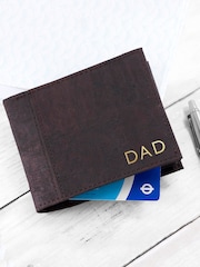 Personalised Vegan Leather Cork Wallet by Treat Republic - Image 1 of 6