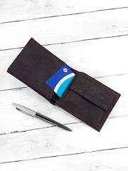 Personalised Vegan Leather Cork Wallet by Treat Republic - Image 2 of 6