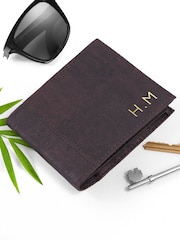 Personalised Vegan Leather Cork Wallet by Treat Republic - Image 4 of 6