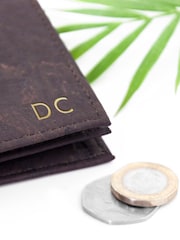 Personalised Vegan Leather Cork Wallet by Treat Republic - Image 5 of 6