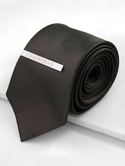 Personalised Groomsmen Tie Clip by Treat Republic - Image 3 of 5