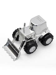 Personalised Silver Plated Digger Money Box by Treat Republic - Image 6 of 6