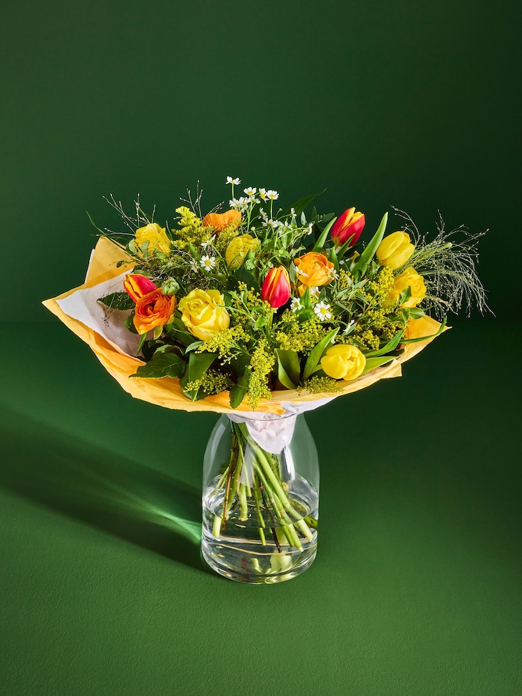 Orange Parkinsons UK Charity Bouquet - Image 1 of 5