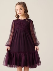 Angel & Rocket Verity Frill Mesh Dress - Bild 1 von 6