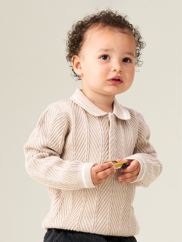 Angel & Rocket Bobby Smart Knit Polo Shirt - صورة 1 من 4 Angel & Rocket Bobby Smart Knit Polo Shirt - صورة 1 من 4