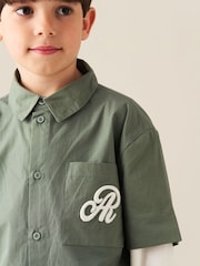 Angel & Rocket Green Leon 2 In 1 Shirt - Image 5 of 7