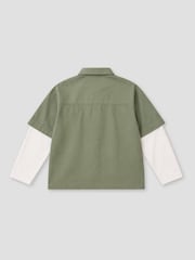Angel & Rocket Green Leon 2 In 1 Shirt - Image 7 of 7