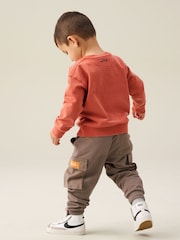 Angel & Rocket Natural Cut And Sew Joggers - Image 2 of 3