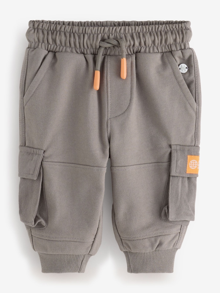 Angel & Rocket Natural Cut And Sew Joggers - Image 3 of 3 Angel & Rocket Natural Cut And Sew Joggers - Image 3 of 3