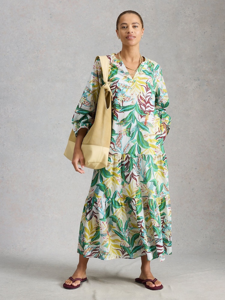 White Stuff White Bex Maxi Dress - Image 1 of 6