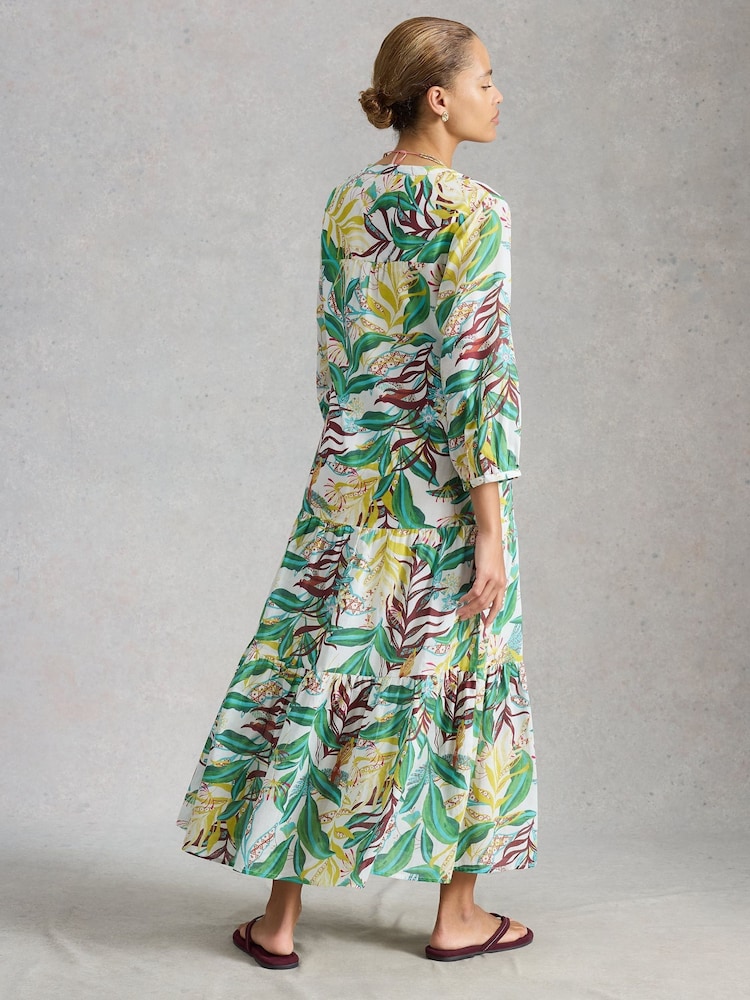 White Stuff White Bex Maxi Dress - Image 2 of 6