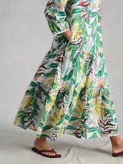 White Stuff White Bex Maxi Dress - Image 4 of 6