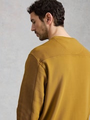 White Stuff Yellow Sidmouth Crew Neck Jumper - Image 4 of 6