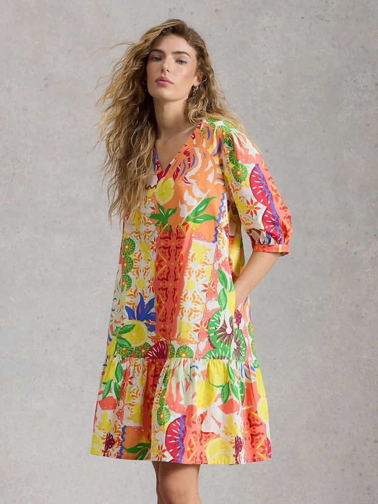 White Stuff Yellow Bex Dress - Image 2 of 6