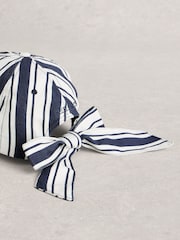 White Stuff White Bow Detail Baseball Cap - Image 2 of 2