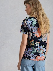 White Stuff Blue Abbie T-Shirt - Image 3 of 6