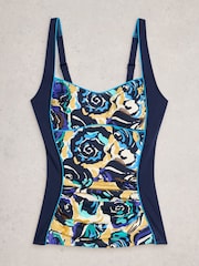 כחול  - White Stuff חזיית טנקיני, דגם Splash - תמונה 5 מתוך 6