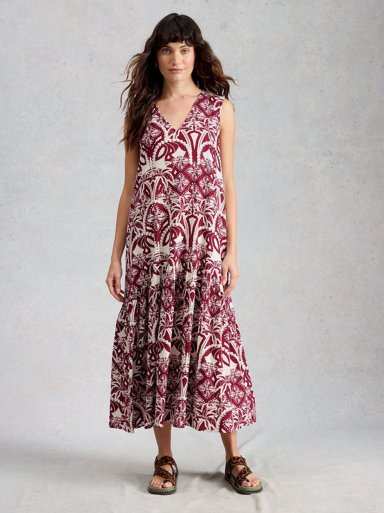 White Stuff Lily Linen Blend Dress - Imagen 2 de 6