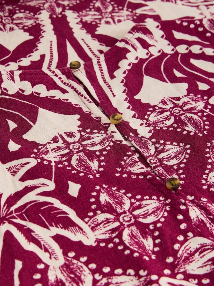 White Stuff Lily Linen Blend Dress - Imagen 6 de 6