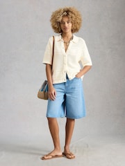 White Stuff White Gemmia Collar Cardigan - Image 2 of 6