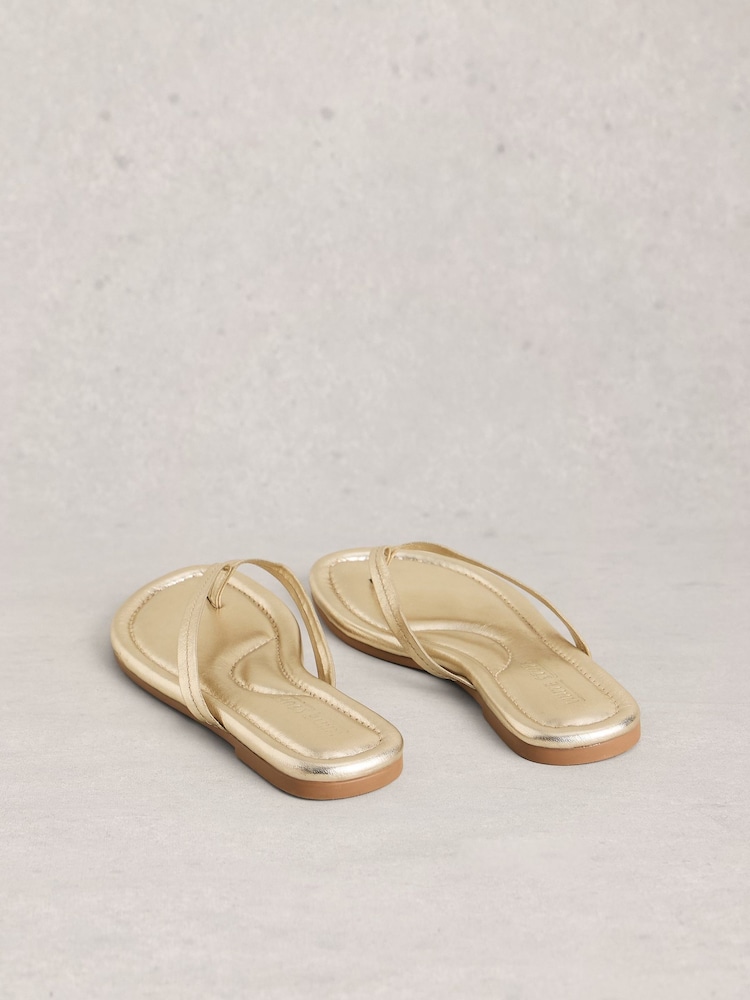 White Stuff Gold Bay Sandals - Image 2 of 4