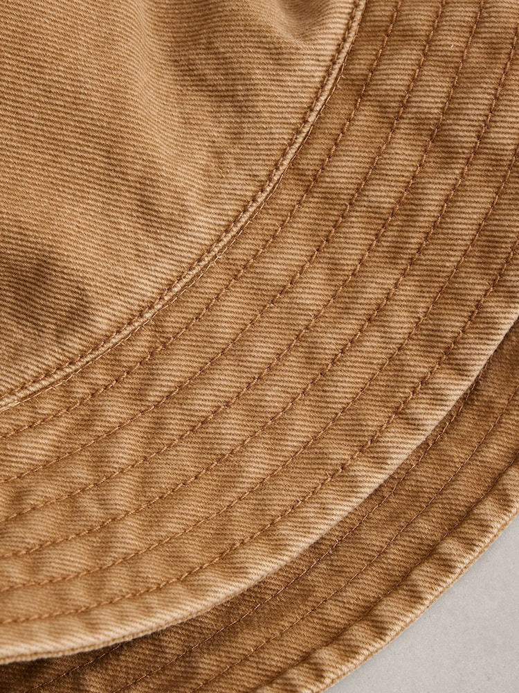 White Stuff Natural Washed Bucket Hat - Image 2 of 2