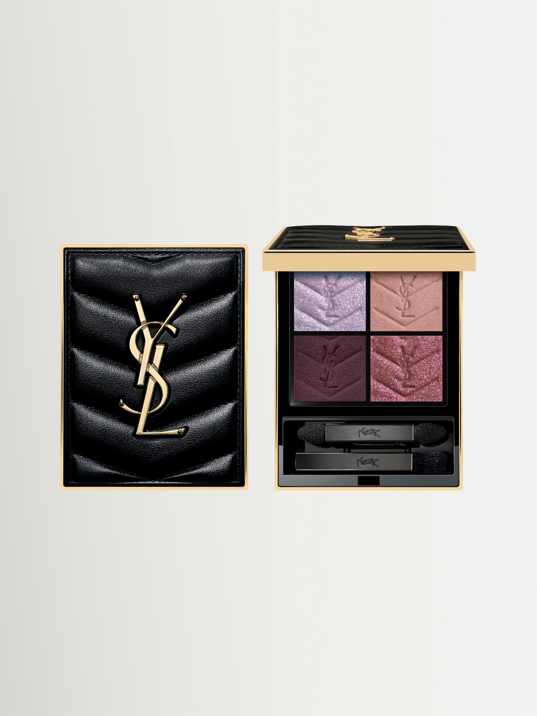 Yves Saint Laurent Couture Mini Clutch Palette 4G 840 Magnetic Purple (4G) - Image 4