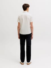 JACK & JONES Junior リネンブレンド 半袖 シャツ - 画像 2 / 7