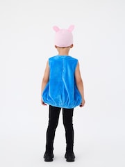Vanilla Underground Blue George Pig 3D Headpiece Costume 2 Piece - Image 4 of 5