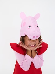Vanilla Underground Red Peppa Pig 3D Headpiece Costume 2 Piece - Image 3 of 5