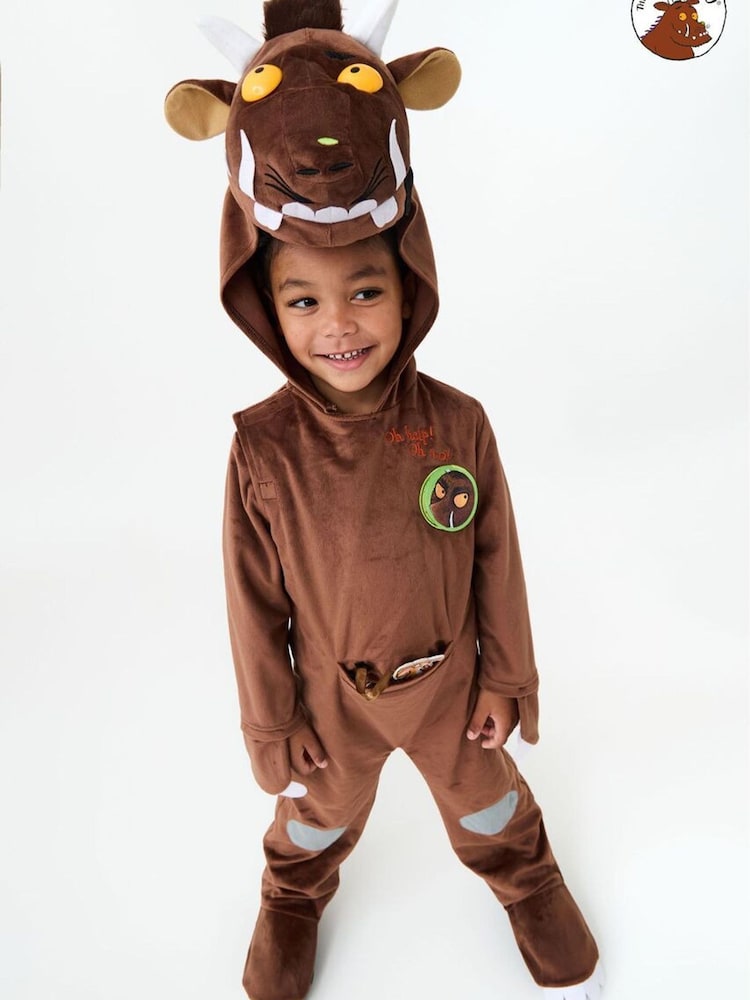 Vanilla Underground Brown Gruffalo & Friends Gruffalo 3D Headpiece 1 Piece Costume - Image 1 of 5