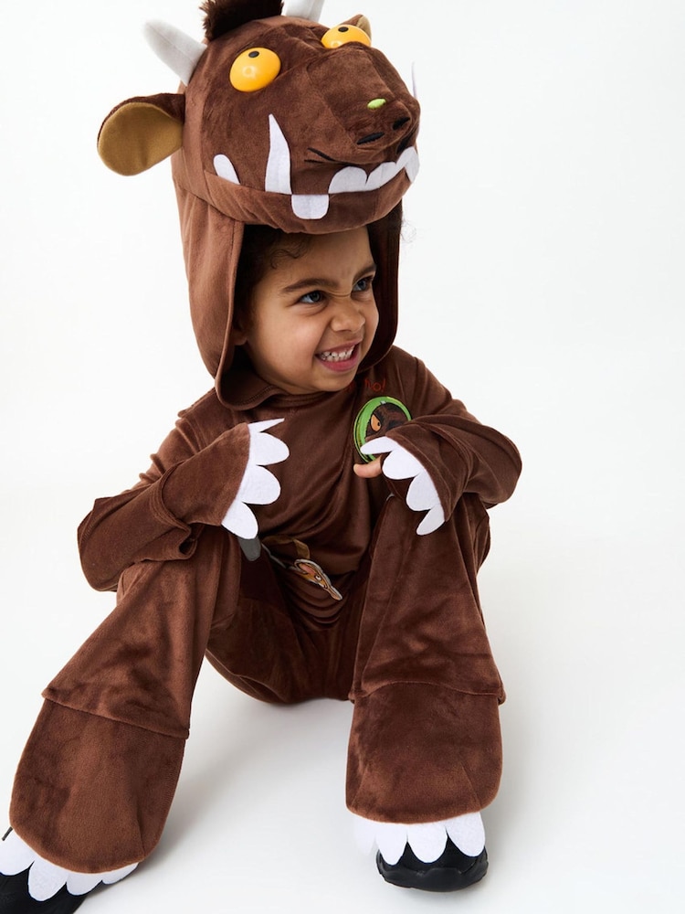Vanilla Underground Brown Gruffalo & Friends Gruffalo 3D Headpiece 1 Piece Costume - Image 5 of 5