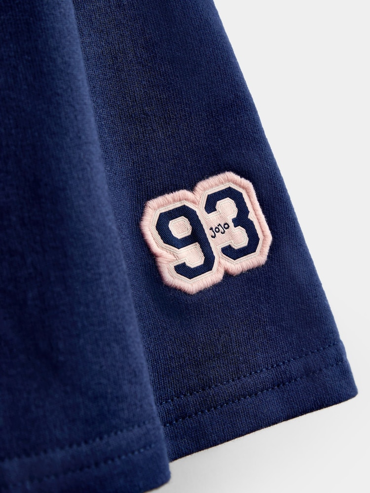 JoJo Maman Bébé Rugby Sweatshirt & Skirt Set - Larawan 7 ng 7