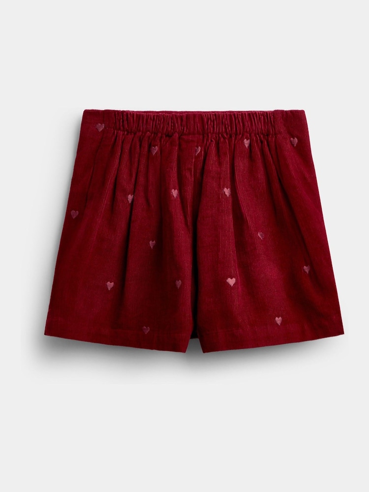 Jojo Maman Bébé Embroidered Cord Skort - Image 2 de 4
