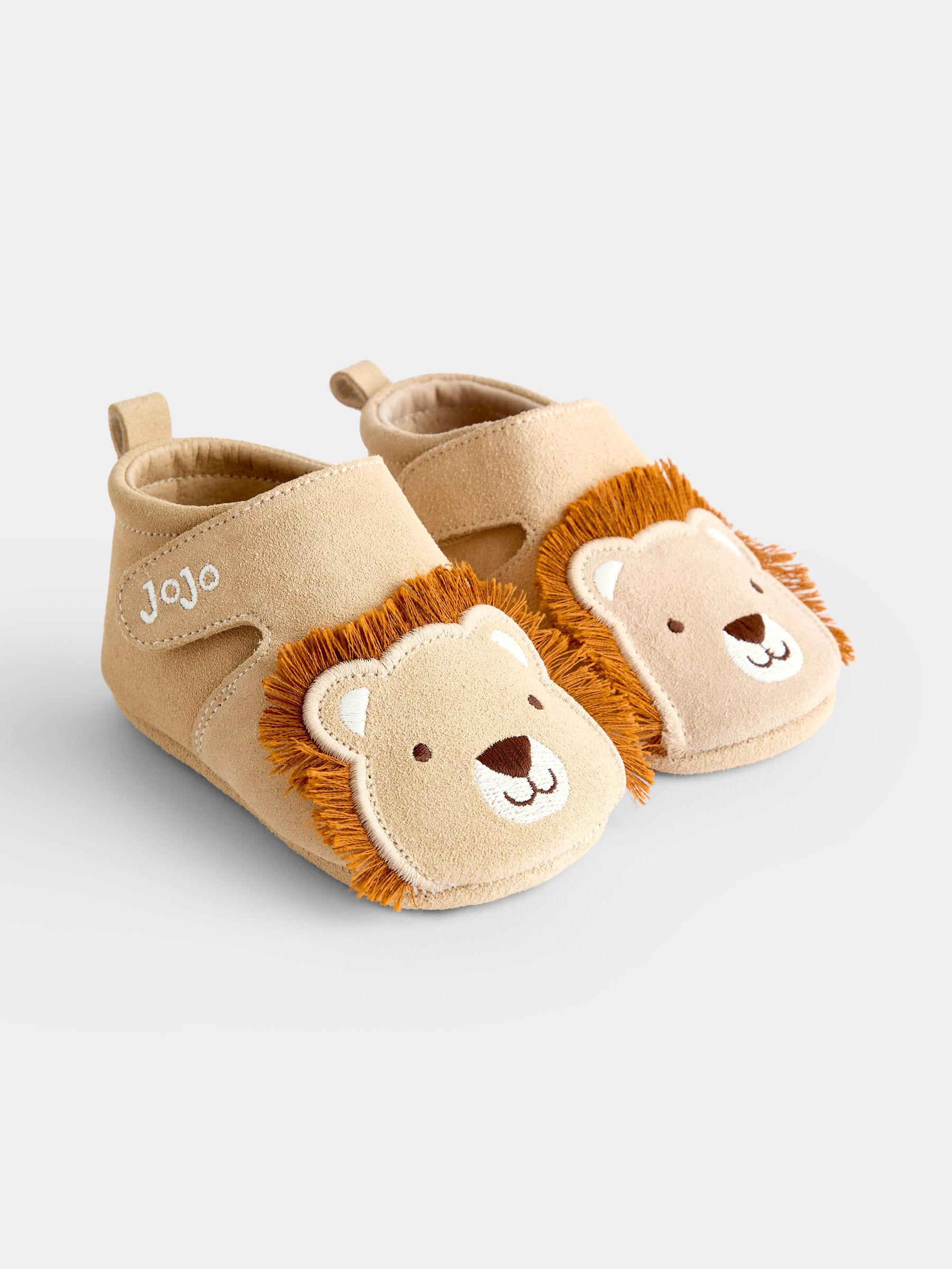 JoJo Maman Bébé Brown Lion Pram Shoes