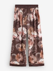 B by Ted Baker Berry Floral Modal Satin Button Through Pyjamas Set - Image 3 of 8