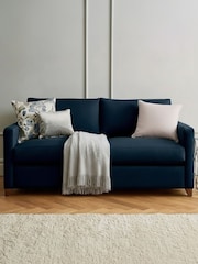 Willow & Hall Sapphire Blue Foxham Sofa Bed - Image 1 of 5