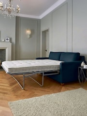 Willow & Hall Sapphire Blue Foxham Sofa Bed - Image 5 of 5