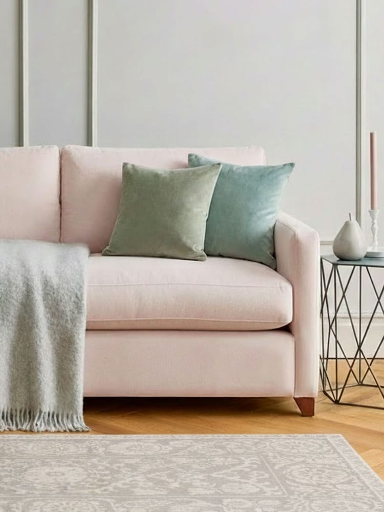 Willow & Hall Petal Pink Foxham Sofa Bed - Image 2 of 5