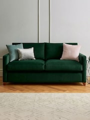 Willow & Hall Hunter Green Foxham Sofa Bed - Image 1 of 5