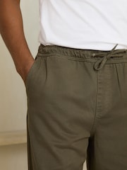 Kakigrøn - N. Premium bløde joggingbukser med Tencel-blanding - Billede 4 af 6