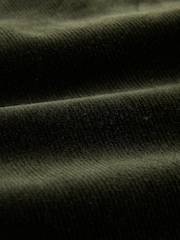 Khaki Straight Fit Corduroy Trousers - Image 8 of 8