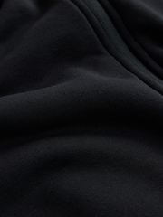 Black Oversized Fit Heavy Weight Zip Through Hoodie (3-16yrs) - Image 3 of 4